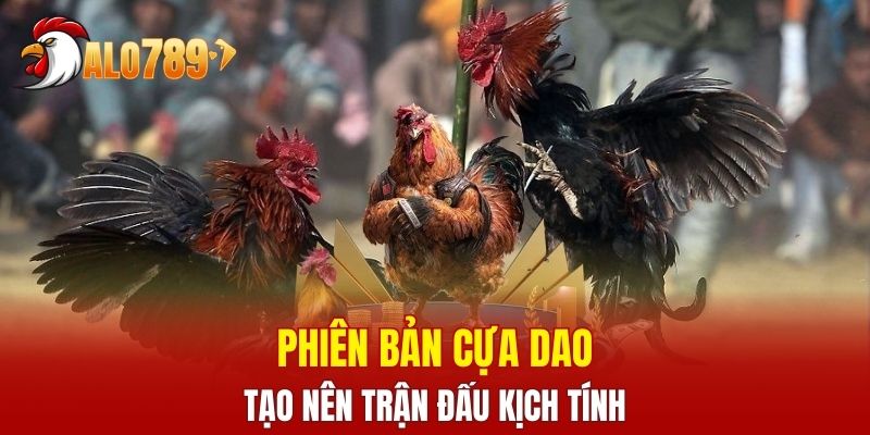 Phiên bản cựa dao tạo nên trận đấu kịch tính 