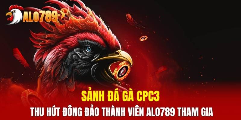 Sảnh đá gà CPC3 thu hút đông đảo thành viên ALO789 tham gia